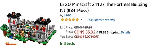 Amazon Canada Pre Black Friday Deals on LEGO: Save 40% on Select LEGO ...