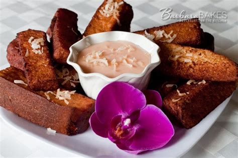 Hawaiian Sweet Bread French Toast Sticks Recipe | Barbara Bakes