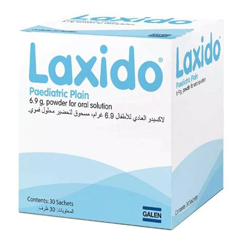 Laxido 6.9g Pediatric Sachet Plain 30's | Medicina Pharmacy – Medicina ...