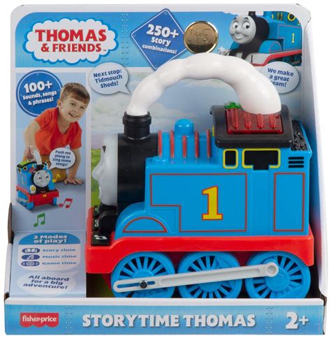 Thomas & Friends Storytime Thomas, interactive push-along train with ...