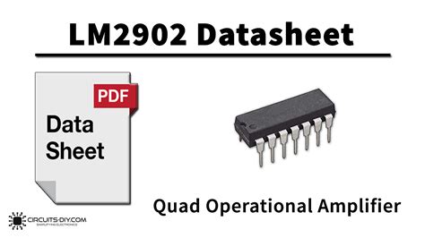 LM2902 Low Power Quad Operational Amplifier - Datasheet