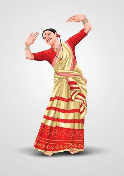 Bihu Dress: Over 62 Royalty-Free Licensable Stock Vectors & Vector Art ...