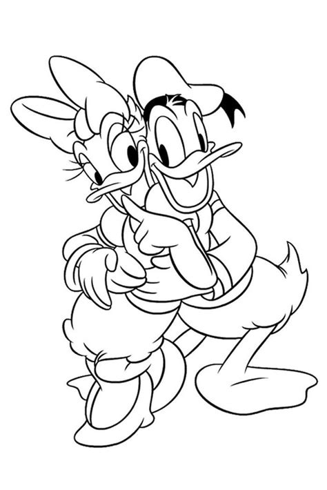 Printable Funny Donald Duck Coloring Pages PDF For Kids ...