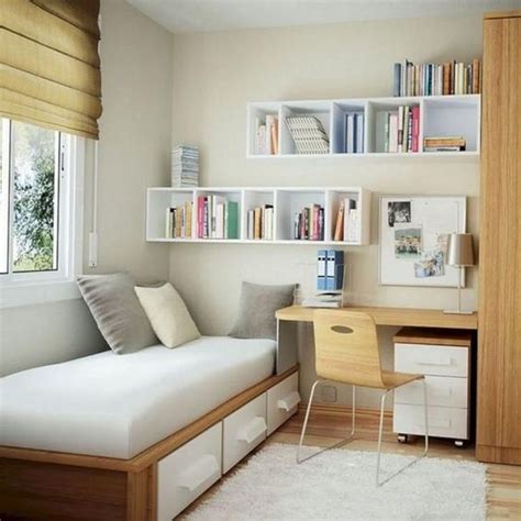 small space bedroom | Simple bedroom, Small room bedroom, Tiny bedroom design