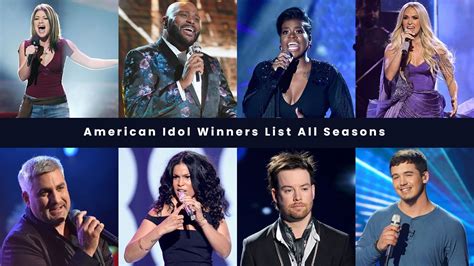 American Idol Winners List All Seasons - ChampionPeoples