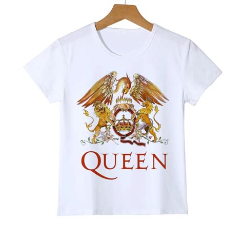 Summer Girl/Boy/Baby Queen t shirt New arrival O neck female kid t ...