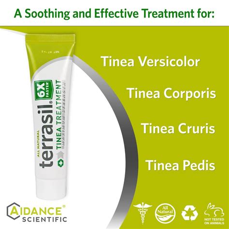 Terrasil® Tinea Treatment MAX - 6X Faster Relief, 100% Guaranteed, Patented All Natural ...