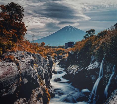 Moody weather around Fujinomiya. | Natural landmarks, Weather, Around the worlds