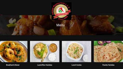 Ammas Restaurant Dubai, Sharjah & Abu Dhabi Menu & Location