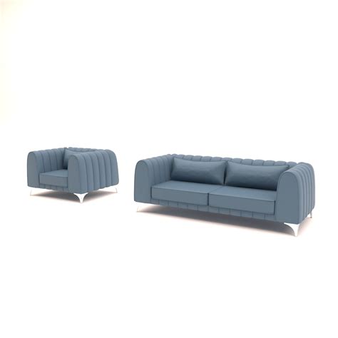 Sofa Set 04 3D Model $1 - .max - Free3D