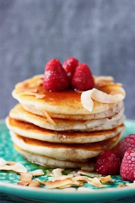 Vegan Coconut Flour Pancakes (Gluten-Free) - Rhian's Recipes