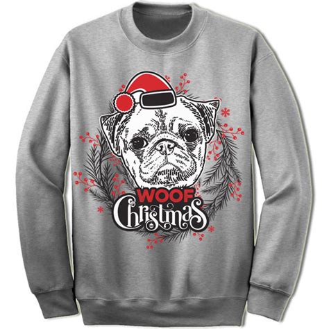 Pug Ugly Christmas Sweater. – Merry Christmas Sweaters