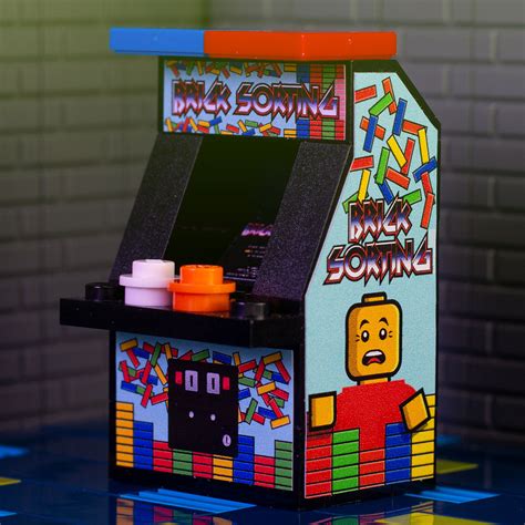 Brick Sorting - Custom LEGO Arcade Machine – The Brick Show Shop