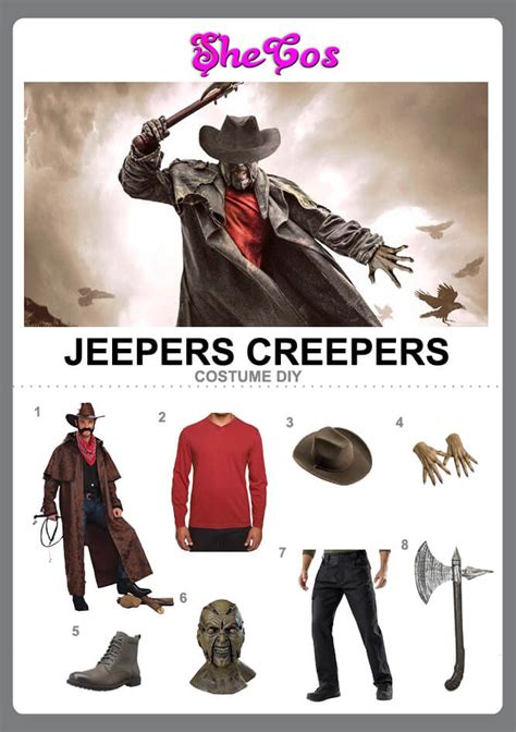 How to Get Your Jeepers Creepers Costume for Halloween | SheCos Blog