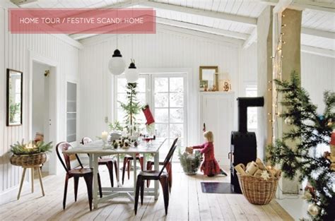 Home Tour: A Festive Scandi Home - Bright Bazaar by Will Taylor