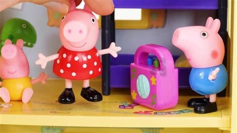 Toy Learning Video for Kids - ♥Peppa Pig♥ Babysitting Baby Alexander! - YouTube