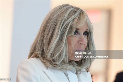 Brigitte Macron, a former educator and wife of French President... News ...