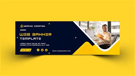 Professional Website Banner Design - Adobe Photoshop Tutorial - YouTube