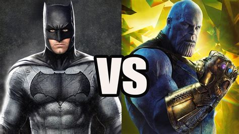 Thanos Vs Batman