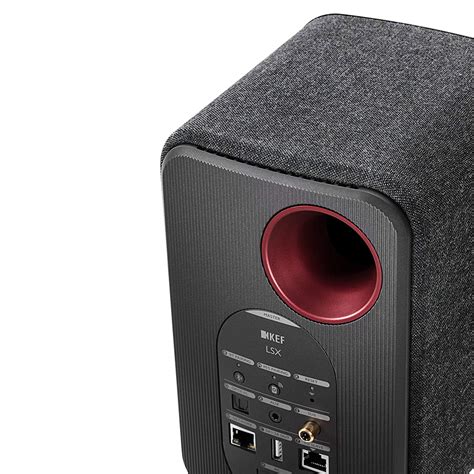 KEF LSX - Wireless Music System - Black – AVStore.in