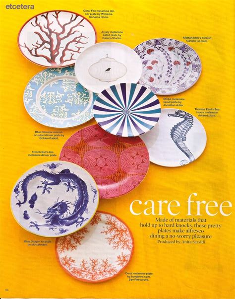 assorted melamine dishes would be perfect to keep around for gatherings instead of breakables or ...