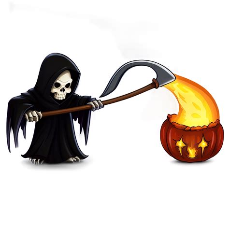 Download Grim Reaper Artwork Png Vvl | Wallpapers.com