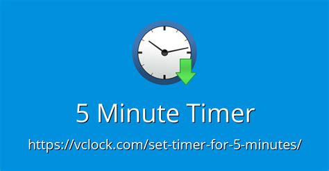 5 Minute Timer - Online Timer - Countdown