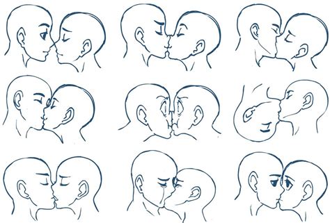 Couple Kissing Drawing Tutorial