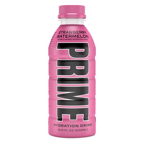 Prime Drink Hydration Strawberry Watermelon 500ml — Crazy Candy Co