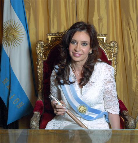 President of Argentina, Cristina Fernandez Kirchner, Mac user? | Obama ...