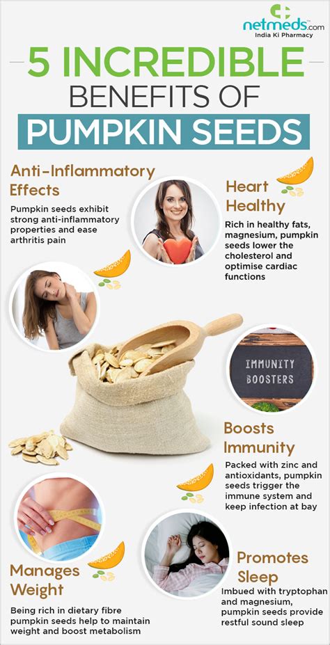 Pumpkin Seeds: 5 Health Reasons On Why Should Add This Nutrient Dense Seed To The Diet-Infographic