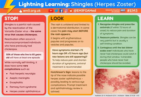 Lightning Learning: Shingles — EM3