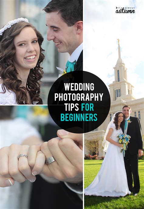 how to take great wedding photos when you're not a pro - It's Always Autumn