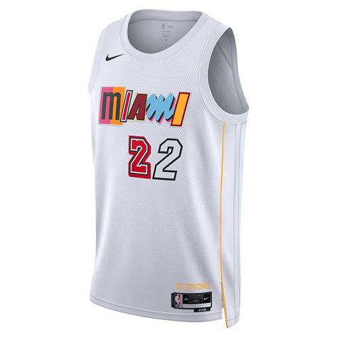 Nike NBA Miami Heat City Edition Jimmy Butler 22 Dri-FIT Swingman ...