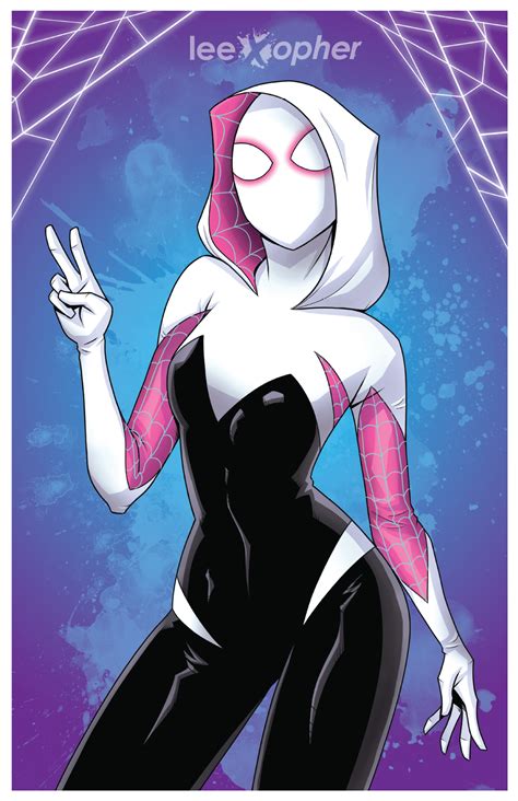 Spider–Gwen Art Print — Lee Xopher