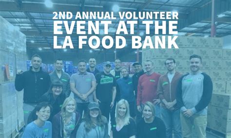 2nd Annual Volunteer Event at LA Food Bank - 8020 Consulting Posts