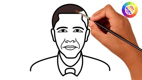 How To Draw Barack Obama Caricature