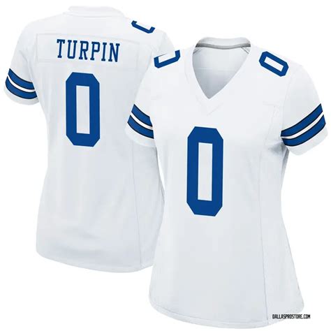 White Women's KaVontae Turpin Dallas Cowboys Game Jersey