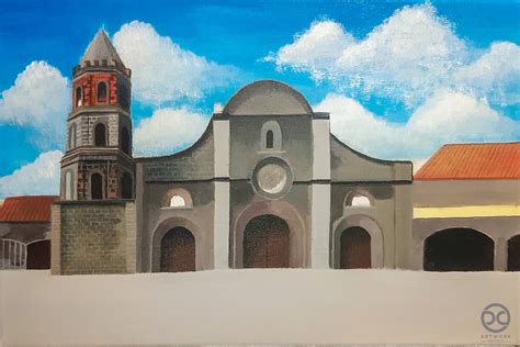 Painting: Barasoain Church (WIP 7) by DicoCalingal on DeviantArt