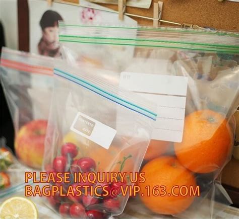 FDA LDPE Ziplockk Gallon Slider Storage freezer Bags, custom printing ...