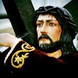 Via Crucis. Jesus Christ Carrying Cross Stock Vector - Image: 38094527