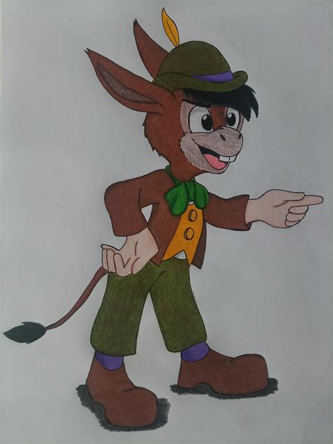 Donkey Lampwick (Art request) by mollydust on DeviantArt