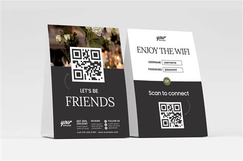 Ad: QR Code Flyer Templates Vol.2 by BrandPacks on @creativemarket. QR ...