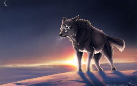 Anime Wolf Wallpapers - Wallpaper Cave