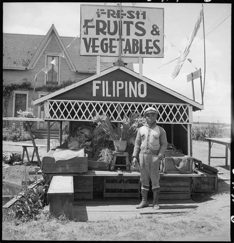 File:San Lorenzo, California. Fruit and vegetable stand on highway operated by Filipino. This ...