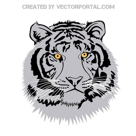 Tiger head .ai Royalty Free Stock Vector Clip Art