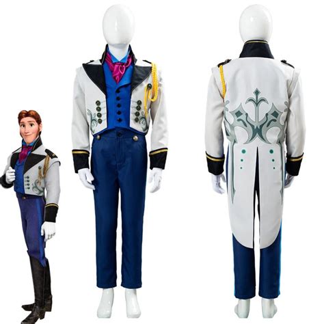 Frozen Prince Hans Outfit Halloween Carnival Costume Cosplay Costume FOR Kids Children ...