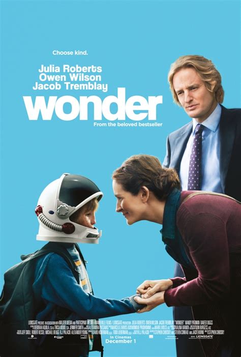 I'd So Rather Be Reading: Book to Movie Review: Wonder by RJ Palacio