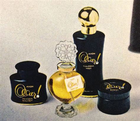 Avon 'Occur' Fragrance Line, 1963 | Avon perfume bottles, Avon perfume ...