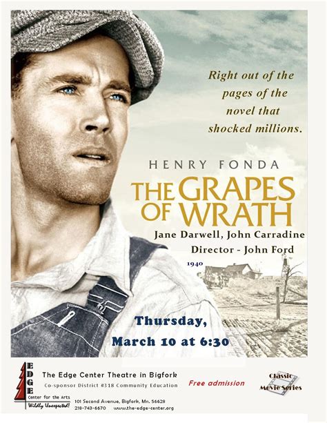 Grapes Of Wrath Movie Poster